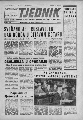 Karlovački tjednik: 1959 • 28