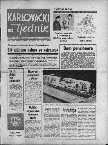 Karlovački tjednik: 1971 • 8
