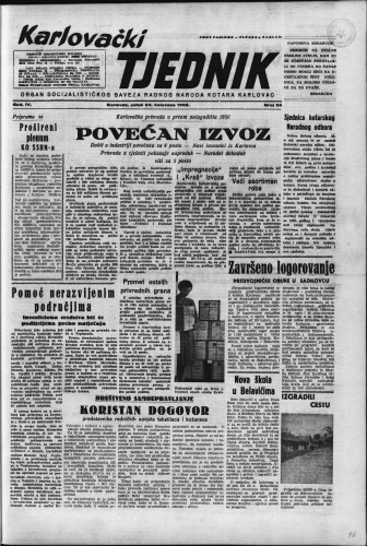 Karlovački tjednik: 1956 • 34