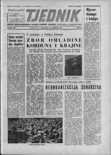 Karlovački tjednik: 1959 • 42