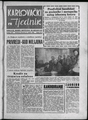 Karlovački tjednik: 1965 • 6
