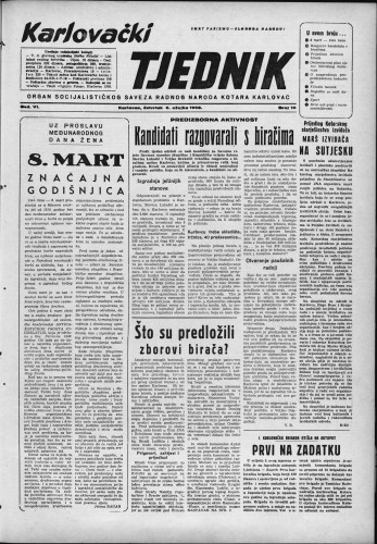 Karlovački tjednik: 1958 • 10