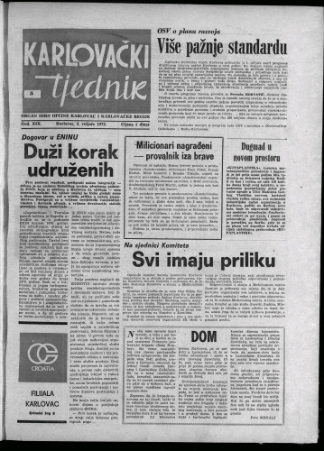 Karlovački tjednik: 1972 • 5