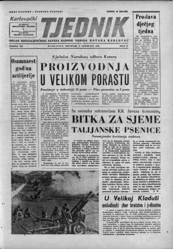 Karlovački tjednik: 1959 • 41