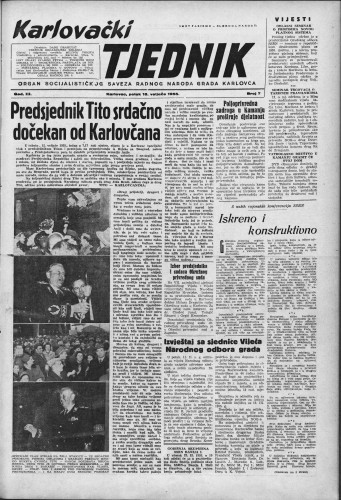 Karlovački tjednik: 1955 • 7
