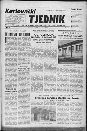 Karlovački tjednik: 1954 • 46