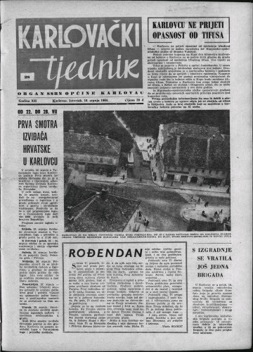 Karlovački tjednik: 1964 • 28