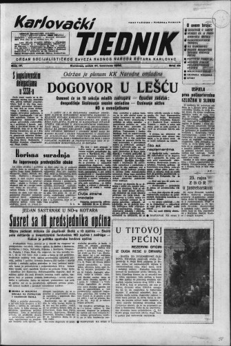 Karlovački tjednik: 1956 • 35