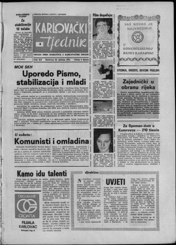 Karlovački tjednik: 1973 • 4