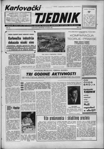 Karlovački tjednik: 1958 • 39