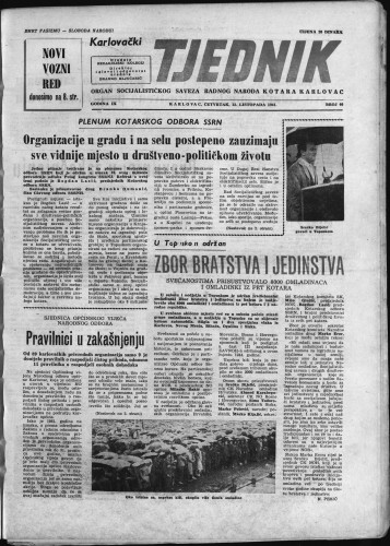 Karlovački tjednik: 1961 • 40