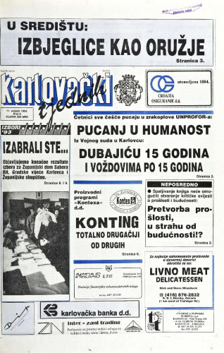 Karlovački tjednik: 1993 • 6