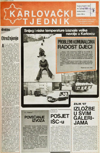 Karlovački tjednik: 1987 • 3