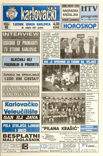 Karlovački tjednik: 1997 • 5