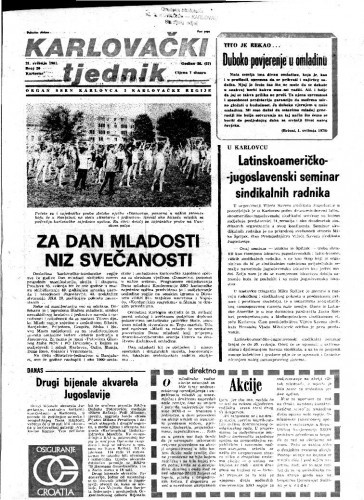 Karlovački tjednik: 1981 • 20