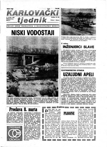 Karlovački tjednik: 1982 • 9