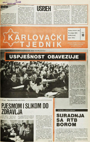Karlovački tjednik: 1987 • 10