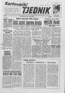 Karlovački tjednik: 1957 • 08