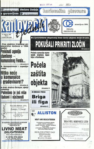 Karlovački tjednik: 1994 • 2
