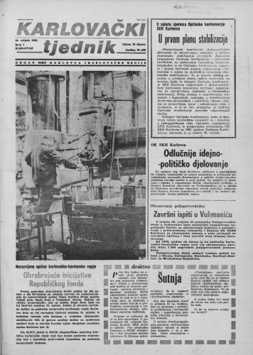 Karlovački tjednik: 1983 • 7