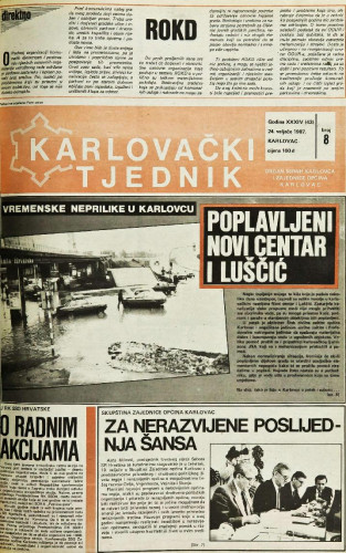 Karlovački tjednik: 1987 • 8