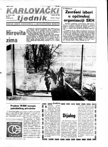 Karlovački tjednik: 1982 • 5