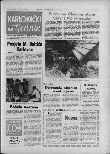 Karlovački tjednik: 1977 • 36