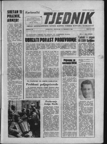 Karlovački tjednik: 1963 • 49