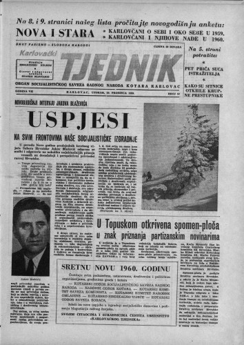 Karlovački tjednik: 1959 • 52