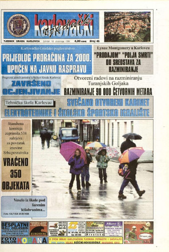 Karlovački tjednik: 1999 • 46