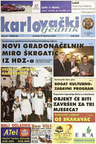 Karlovački tjednik: 2005 • 33
