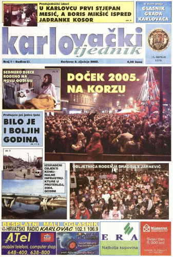 Karlovački tjednik: 2005 • 1