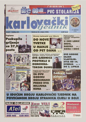 Karlovački tjednik: 2006 • 8