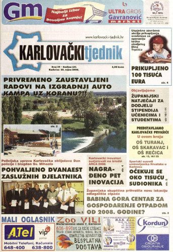 Karlovački tjednik: 2006 • 39