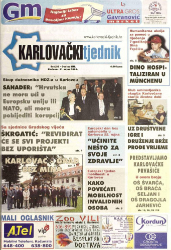 Karlovački tjednik: 2006 • 38