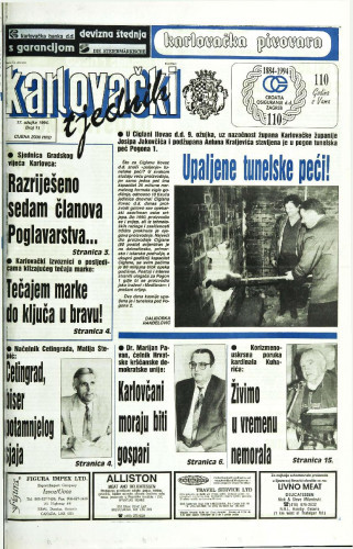 Karlovački tjednik: 1994 • 11