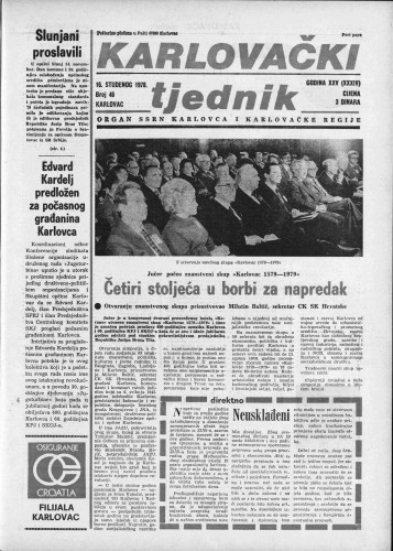 Karlovački tjednik: 1978 • 46