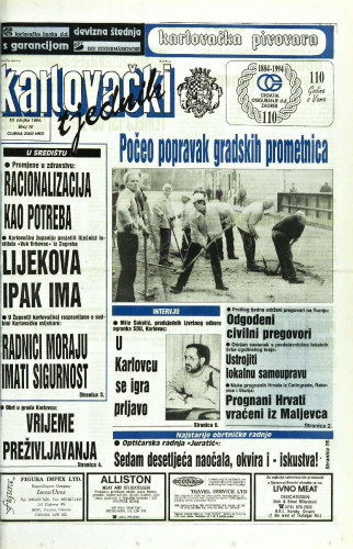 Karlovački tjednik: 1994 • 10