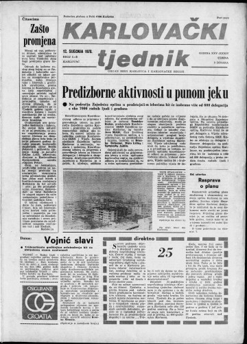 Karlovački tjednik: 1978 • 1