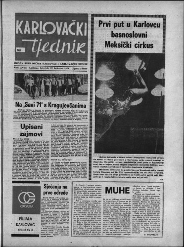 Karlovački tjednik: 1971 • 32