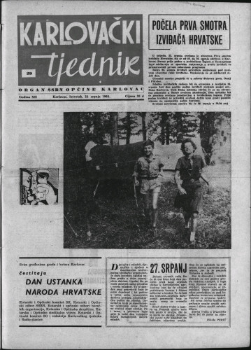 Karlovački tjednik: 1964 • 29