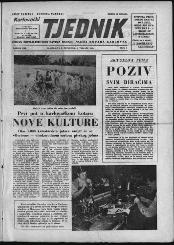 Karlovački tjednik: 1960 • 4