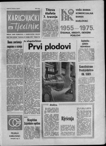 Karlovački tjednik: 1975 • 13