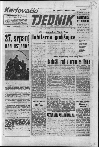 Karlovački tjednik: 1956 • 30