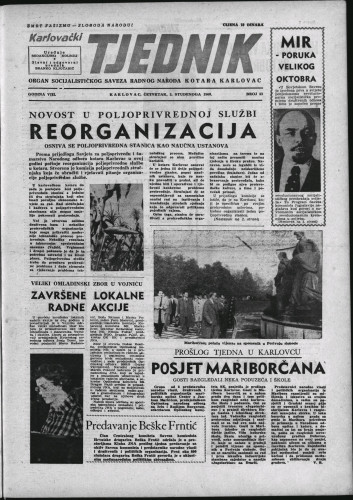 Karlovački tjednik: 1960 • 43