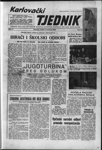 Karlovački tjednik: 1956 • 49
