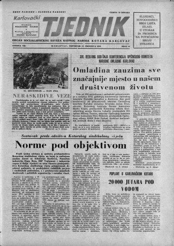 Karlovački tjednik: 1959 • 51