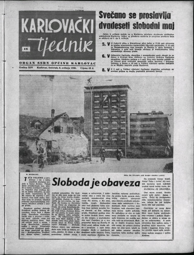 Karlovački tjednik: 1965 • 18
