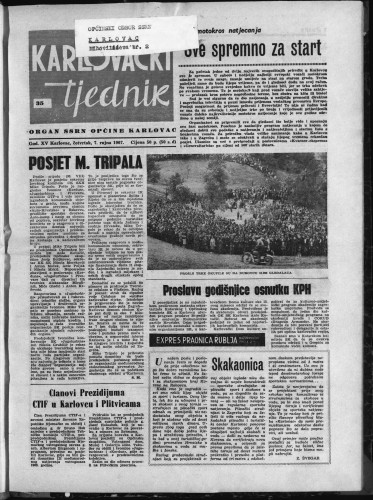 Karlovački tjednik: 1967 • 35