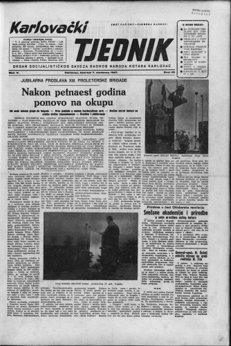 Karlovački tjednik: 1957 • 45